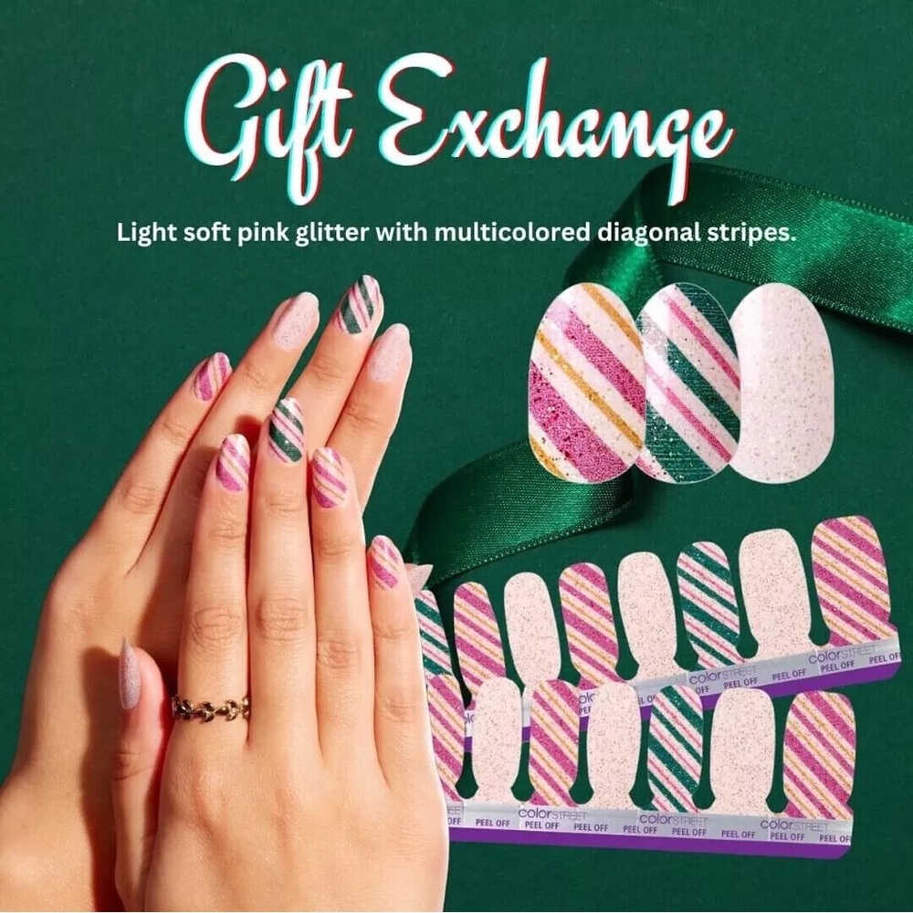 Color Street Nail Strips- Gift Exchange
